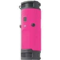 Scosche BoomBOTTLE Rugged Wireless Portable Speaker (Pink And Grey)