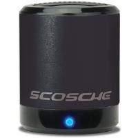 scosche boomcan portable mini speaker black