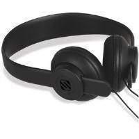 Scosche On Ear Headphones (Black) with Microphone