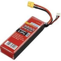 Scale model rechargeable battery pack (LiPo) 11.1 V 3800 mAh 20 C Conrad energy Stick XT60