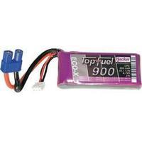 Scale model rechargeable battery pack (LiPo) 7.4 V 900 mAh 25 C Hacker EC3