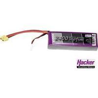 Scale model rechargeable battery pack (LiPo) 11.1 V 2400 mAh 20 C Hacker XT60