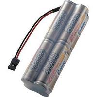 Scale model transmitter rechargeable battery (NiMH) 9.6 V 1800 mAh Conrad energy Block JR socket