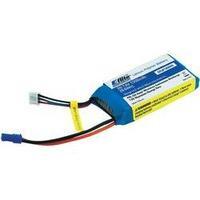 scale model rechargeable battery pack lipo 74 v 1300 mah 20 c e flite  ...