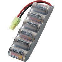 Scale model rechargeable battery pack (NiMH) 7.2 V 1300 mAh Conrad energy Side by side Mini Tamiya plug