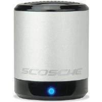 Scosche boomCAN Portable Mini Speaker (Silver)