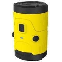 Scosche boomBOTTLE H2O Rugged Waterproof Bluetooth Wireless Speaker (Yellow)