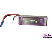 Scale model rechargeable battery pack (LiPo) 11.1 V 5000 mAh 35 C Hacker EC5