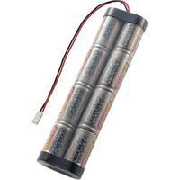 Scale model transmitter rechargeable battery (NiMH) 9.6 V 2400 mAh Conrad energy Stick Futaba