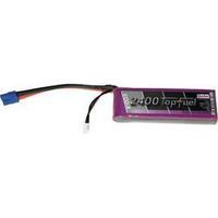 Scale model rechargeable battery pack (LiPo) 7.4 V 2400 mAh 20 C Hacker EC3