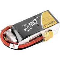 Scale model rechargeable battery pack (LiPo) 14.8 V 1300 mAh 45 C Tattu XT60