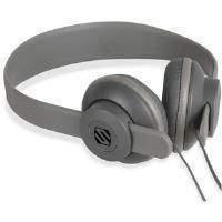 Scosche On Ear Headphones (Grey) with Microphone