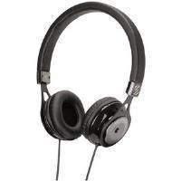scosche rh656md on ear headphones black with inline microphone