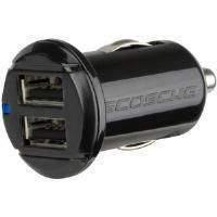 scosche revolt 12w 12w dual usb car charger for ipod iphone and ipad