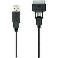 Scosche syncABLE Pro Charge & Sync Cable for iPod iPhone iPad and Micro USB Devices