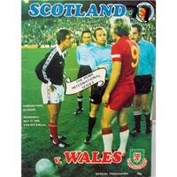 Scotland v Wales - Home Championship - 17th May 1978