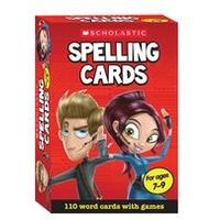 scholastic spelling cards ages 7 9