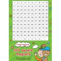 Scholastic Magnets: Fridge Magnets - 100 Square Maths Magnets