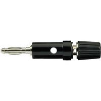 SCI R1-30 black 10A Banana Plug to 4mm Binding Post Teminal -