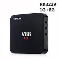 SCISHION RK3229 Android TV Box, RAM 1GB ROM 8GB Quad Core WiFi 802.11n