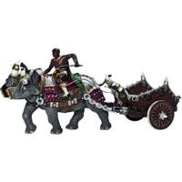 schleich gladiators with battle rhinoceros playset