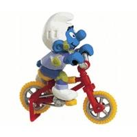 Schleich Smurf Biker