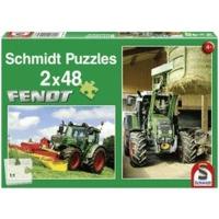 Schmidt Fendt Tractors (2 x 48 Pieces)