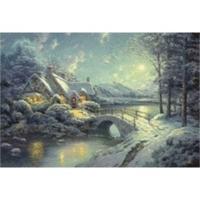Schmidt Thomas Kinkade - Christmas Moonlight