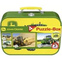 Schmidt John Deere - Puzzle Box in Tin Carry Case