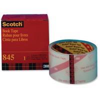 Scotch 845 (51mm x 13.7m) Book Repair Tape (Clear)