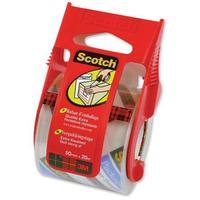 Scotch Extra Quality (50mm x 20m) Packaging Tape (Clear) in a Compact Dispenser