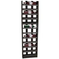 scallop wine rack black ash 12 bottle