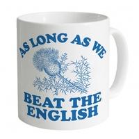 scotland beats england rugby mug