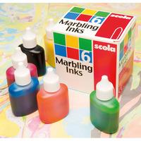 Scola MI25/6/A Marbling Ink Standard 6 Assorted