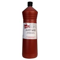 scola am60040 artmix ready mix paint 600ml burnt sienna