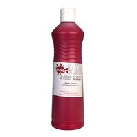 scola am60025 artmix ready mix paint 600ml crimson