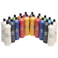 scola am60020a artmix ready mix paint 600ml 20 assorted