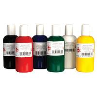 Scola FAB150/6A Fabric Paint, Standard Colours (6 x 150ml Bottles)