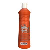 scola am60022 artmix ready mix paint 600ml orange