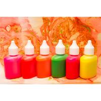 Scola MIF25/6/A Marbling Ink Fluorescent 6 Assorted