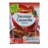 Schwartz Authentic Sausage Casserole