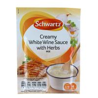 schwartz creamy white wine herb sauce mix