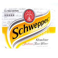 Schweppes Low Calorie Tonic Water 12x150ml