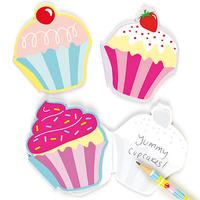 scented cool cupcakes memo pads pack of 6