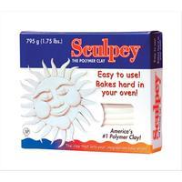 Sculpey Original White Polymer Clay - 1 x 1.75lb Pack 245794