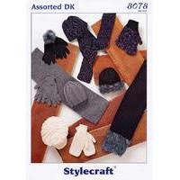 Scarves, Hats, Gloves & Mittens in Stylecraft Special DK and Eskimo DK (8078)