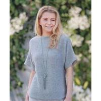 Scoop Hem Sweater and Tunic in Wendy Fleur DK (5993)