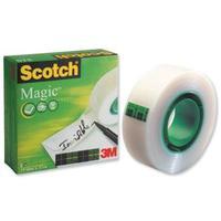Scotch Magic 810 19mm x 33m Invisible Tape Matte-finish Clear