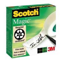 Scotch Magic 810 19mm x 66m Invisible Tape Matte-finish Clear
