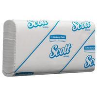 Scott Slimfold Hand Towels Sleeve 110 Towels 295mm x 190mm White Pack